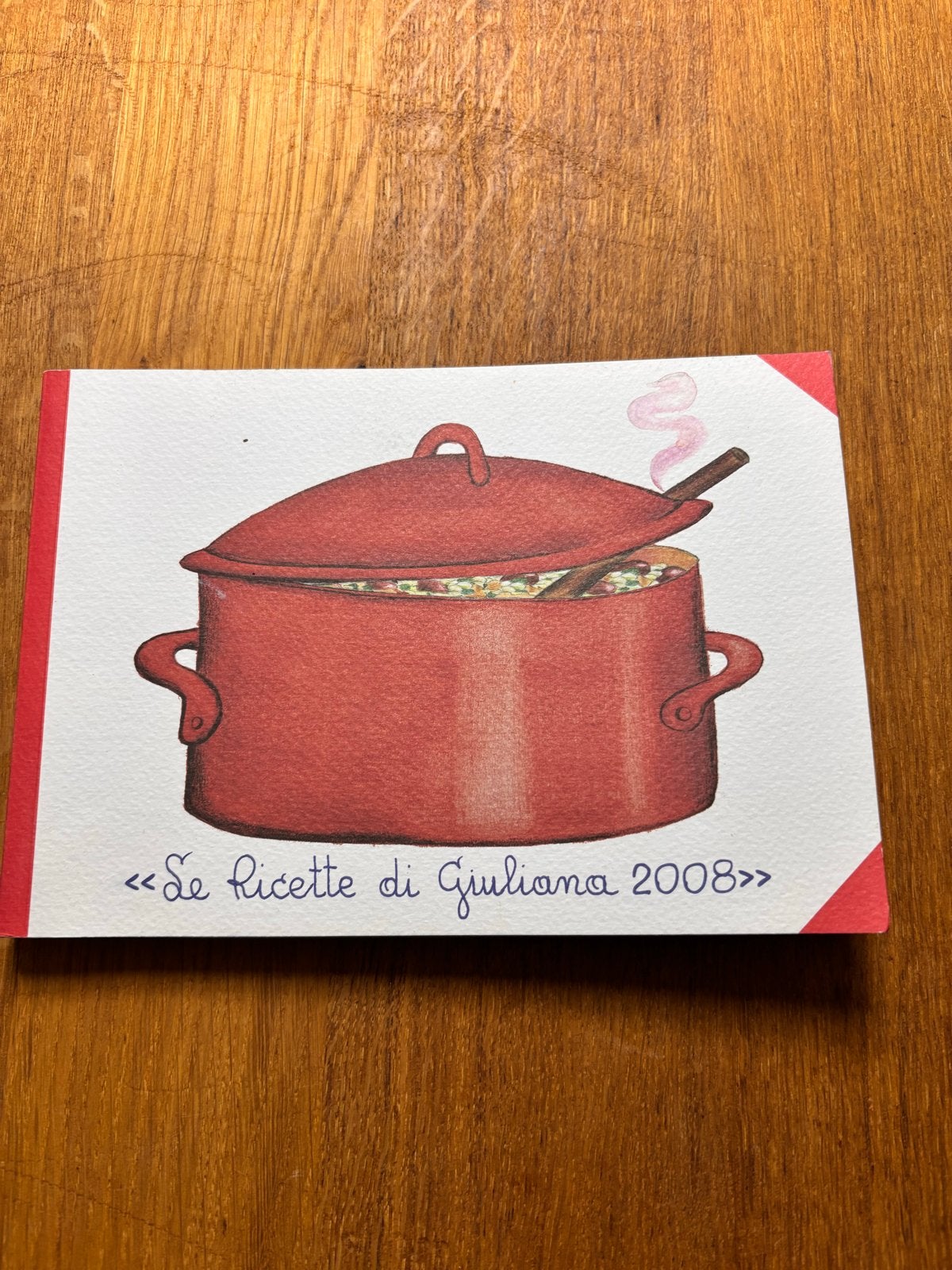 Le Ricette di Giuliana 2008 - Italiaans kookboek, Boeken, Italië, Voorgerechten en Soepen, Ophalen of Verzenden, Zo goed als nieuw