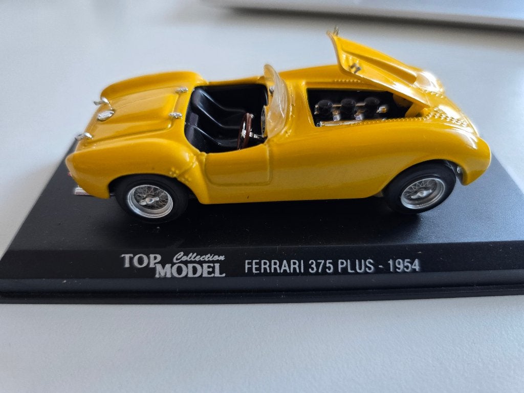 Ferrari 375 plus top model 1/43, Ophalen of Verzenden, Zo goed als nieuw, Auto, Overige merken
