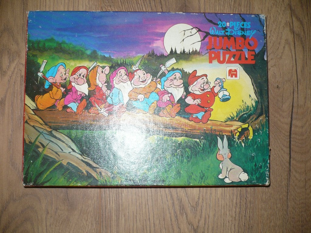 2 kinder puzzels 20 stuks sprookjes disney, Ophalen of Verzenden, 10 tot 50 stukjes, Gebruikt, 2 tot 4 jaar