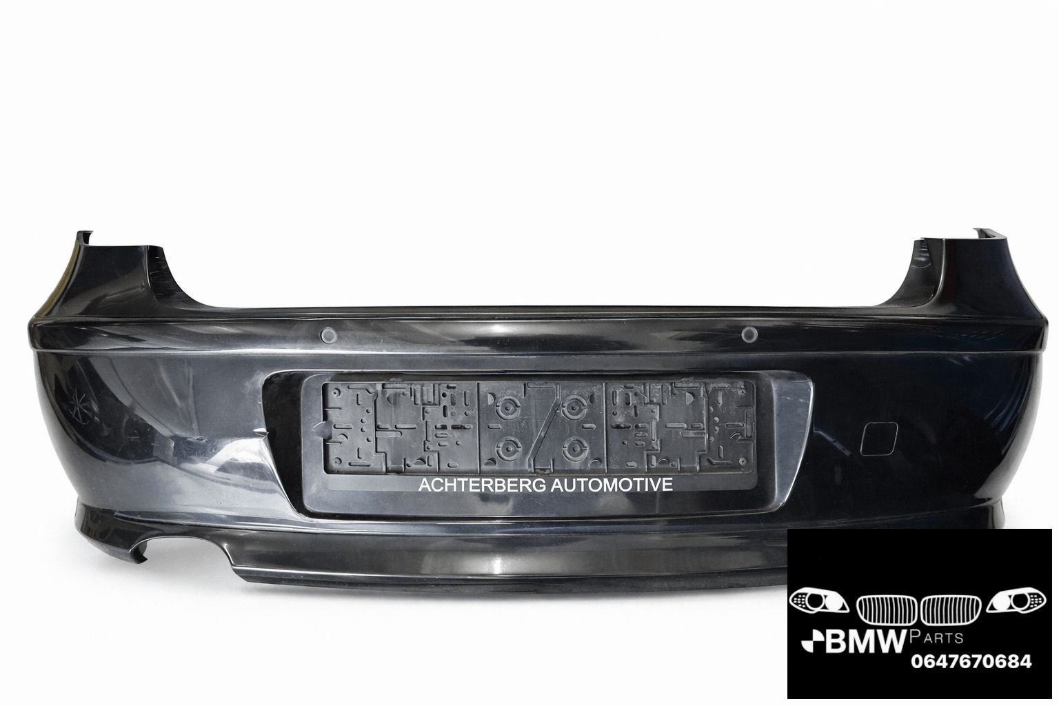 Achterbumper bumper Bmw 1-Serie E81 E87 Schwarz 2, Gebruikt, -, Ophalen of Verzenden, Achter