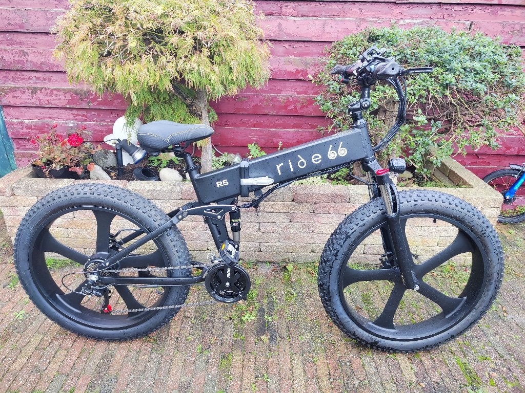 Elektrische Ride 66,R5 fiets,Fatbike,nieuwe,2 accus., Overige merken, Nieuw, Ophalen of Verzenden, 47 tot 51 cm