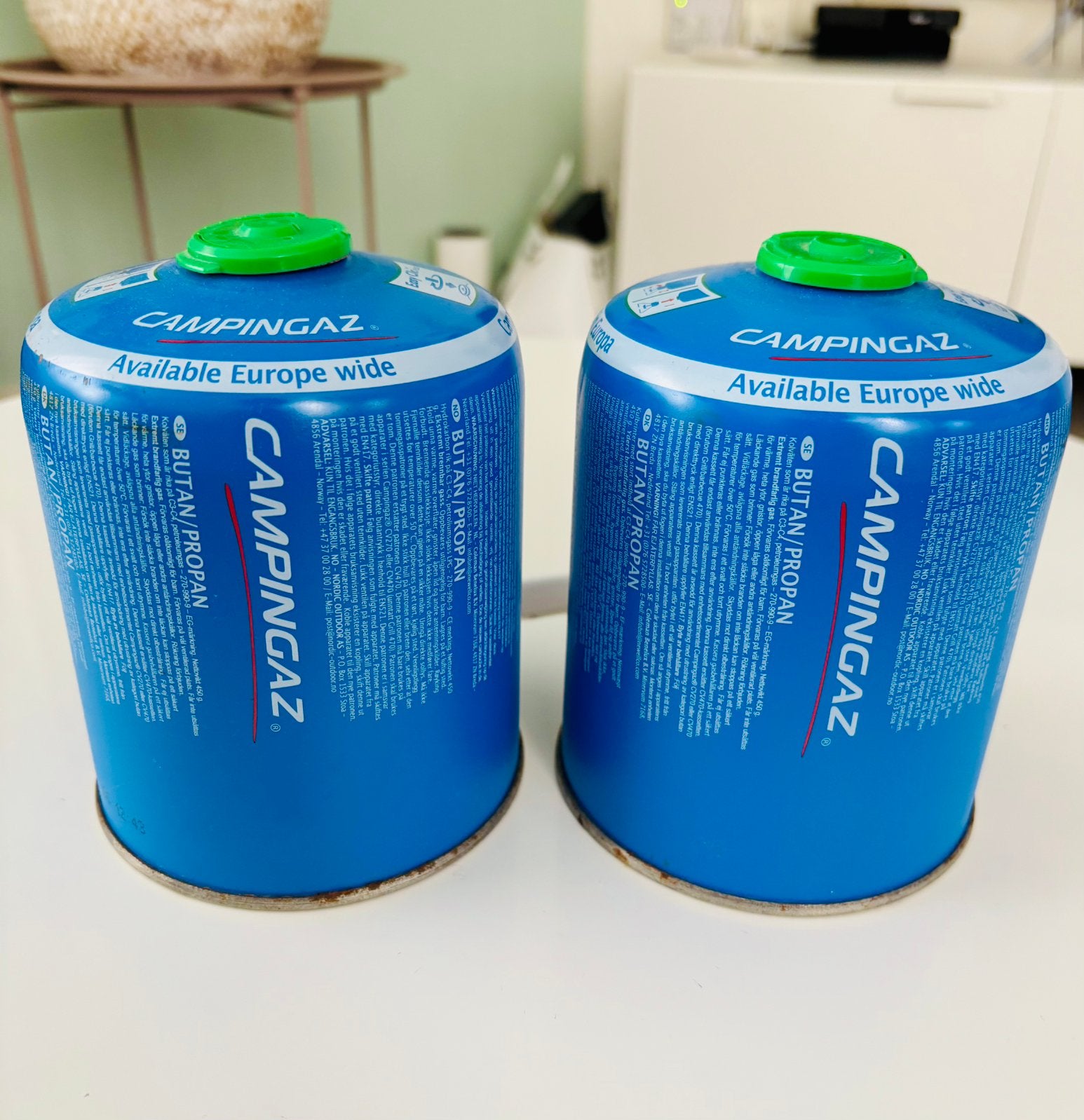 Campingaz gasbus CV470 Plus 450 g, Ophalen, Zo goed als nieuw