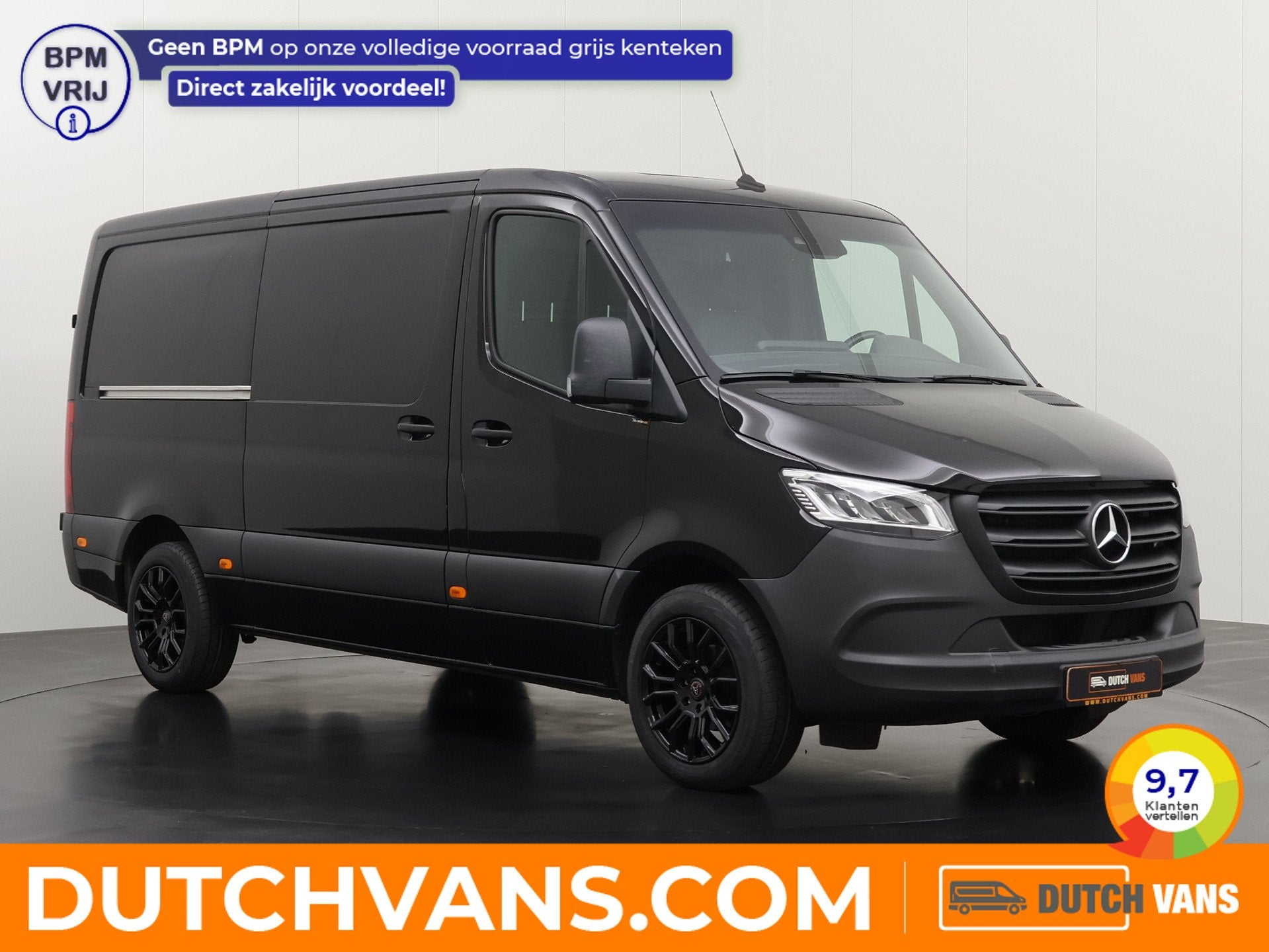 Mercedes-Benz Sprinter 317CDi Automaat L2H1 Edition | Led |, Automaat, Dealer onderhouden, Gebruikt, Zwart