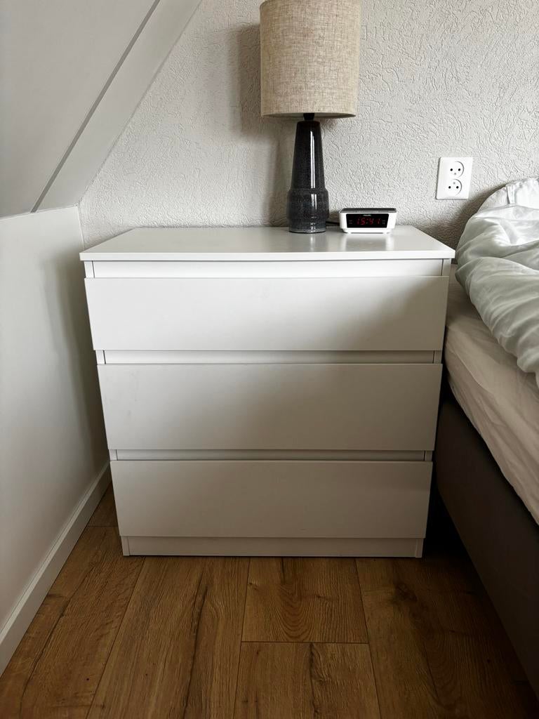 2x ikea kullen (malm) ladekast, Ophalen, Gebruikt, 50 tot 100 cm, 3 of 4 laden