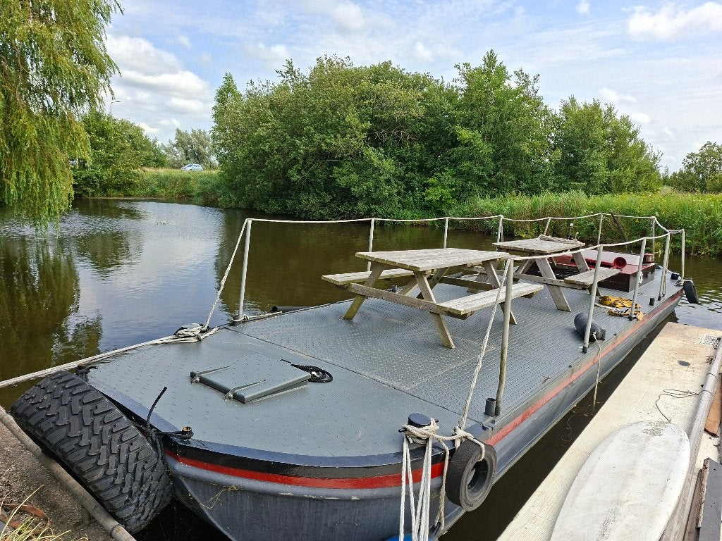 Motordekschuit, sleepboot werkschip, Watersport en Boten, 10 m, Binnenboordmotor, Diesel, 90 cm