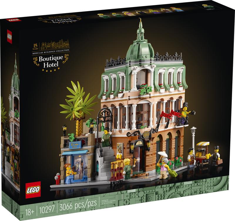 LEGO Icons boutique Hotel - 10297 z.g.a.n, Compleet, Lego, Ophalen of Verzenden, Zo goed als nieuw