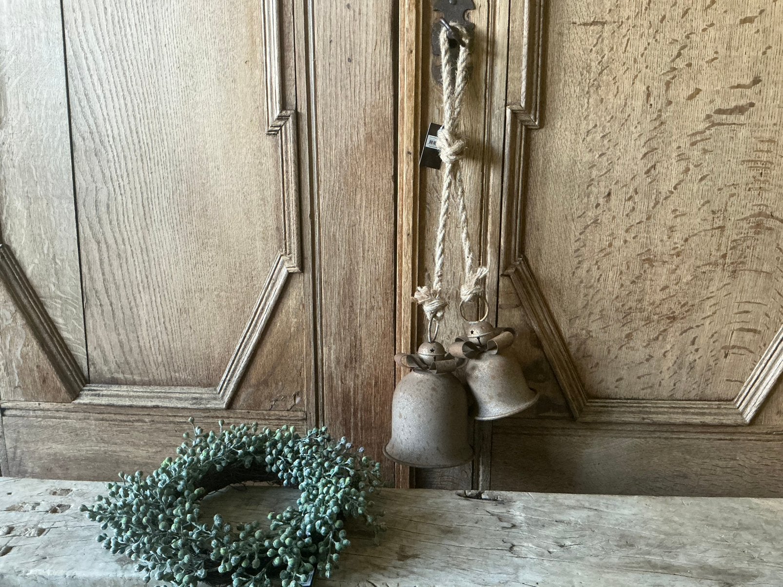 NIEUW Countryfield fors metalen bellen aan touw hanger, Ophalen of Verzenden, Nieuw