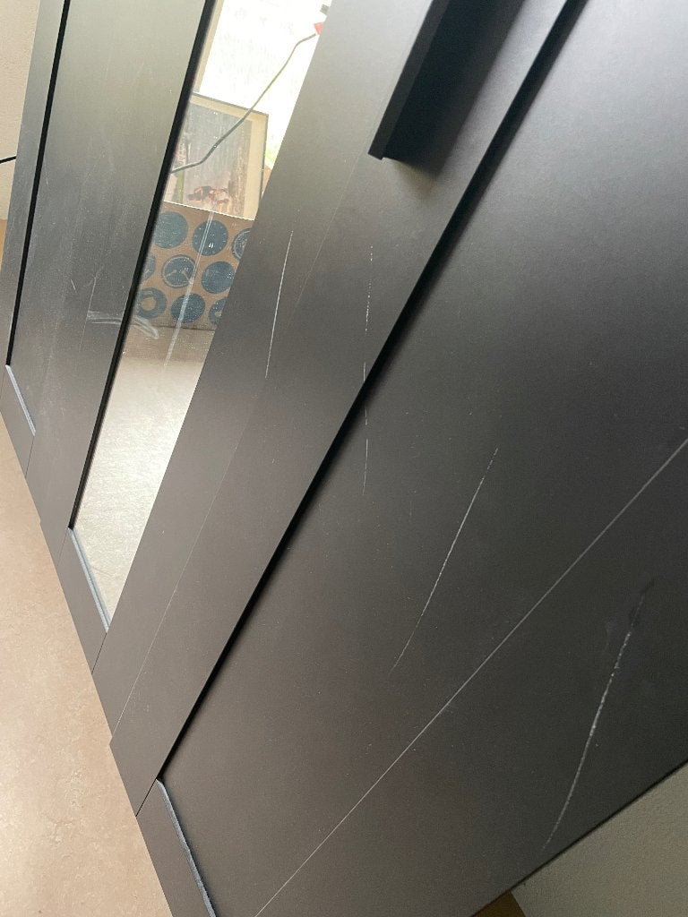 Kledingkast, Huis en Inrichting, Kasten | Kledingkasten, Ophalen, Gebruikt, 100 tot 150 cm, 150 tot 200 cm