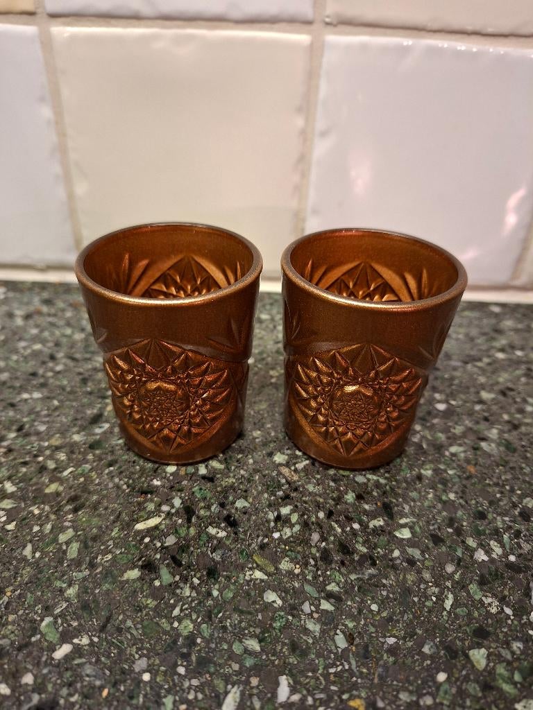 Libbey Hopstar borrelglaasjes, Ophalen of Verzenden, Zo goed als nieuw, Borrel- of Shotglas