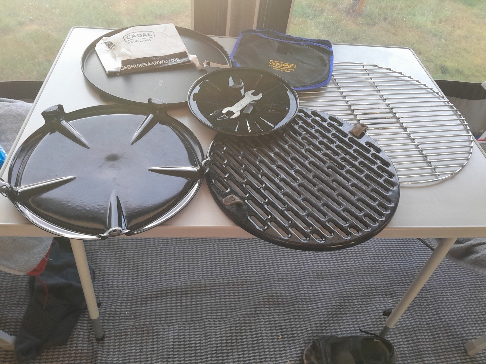 Tafel BQ merk Cadac, Ophalen, Gebruikt