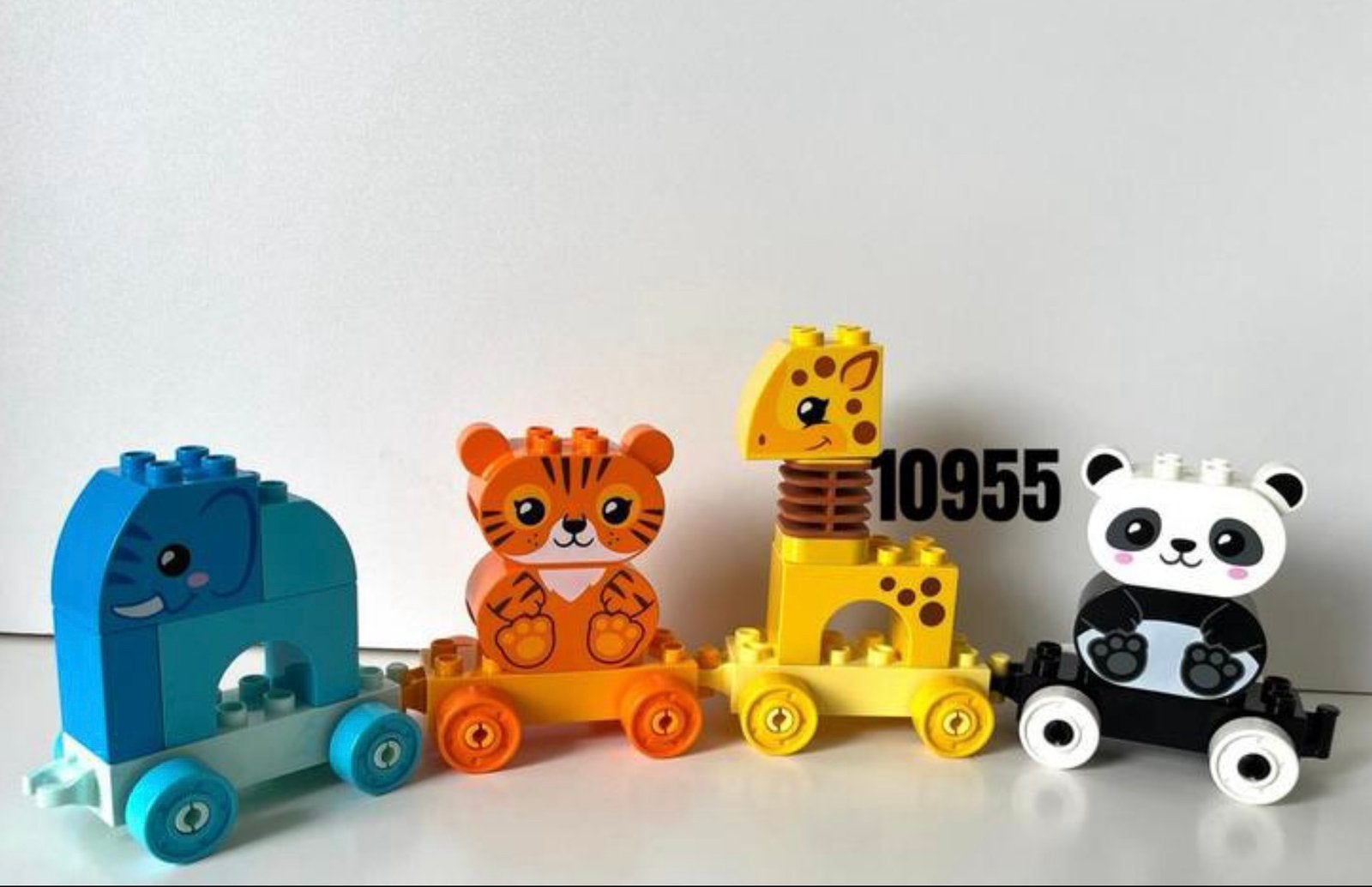 Lego Duplo 10955 - Dierentrein, Ophalen of Verzenden, Zo goed als nieuw