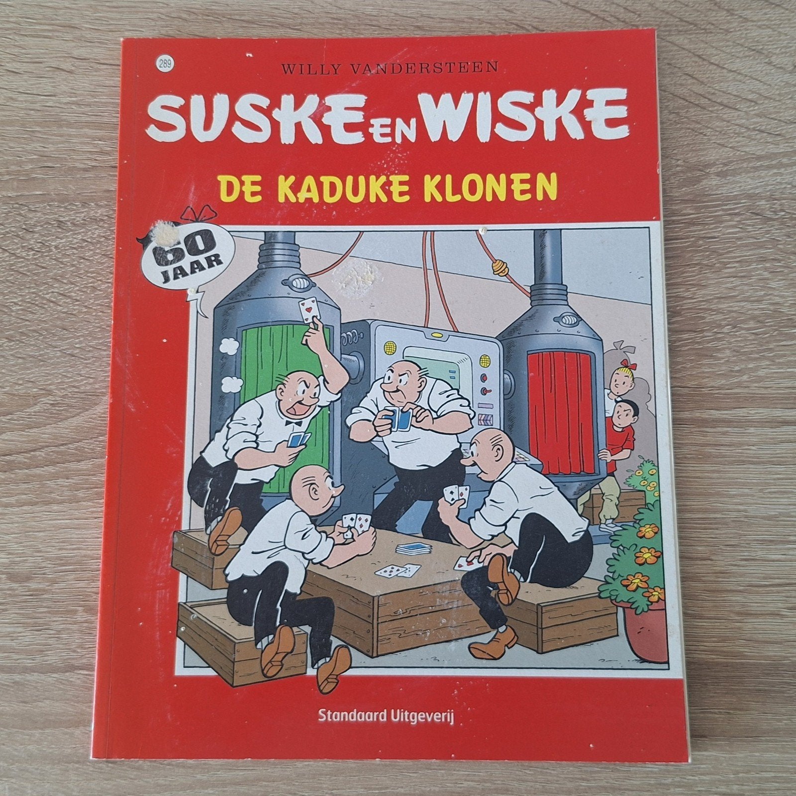 Suske en Wiske 289 - De Kaduke Klonen (60 jaar) 1e druk, Boeken, Eén stripboek, Ophalen of Verzenden, Zo goed als nieuw, Willy Vandersteen