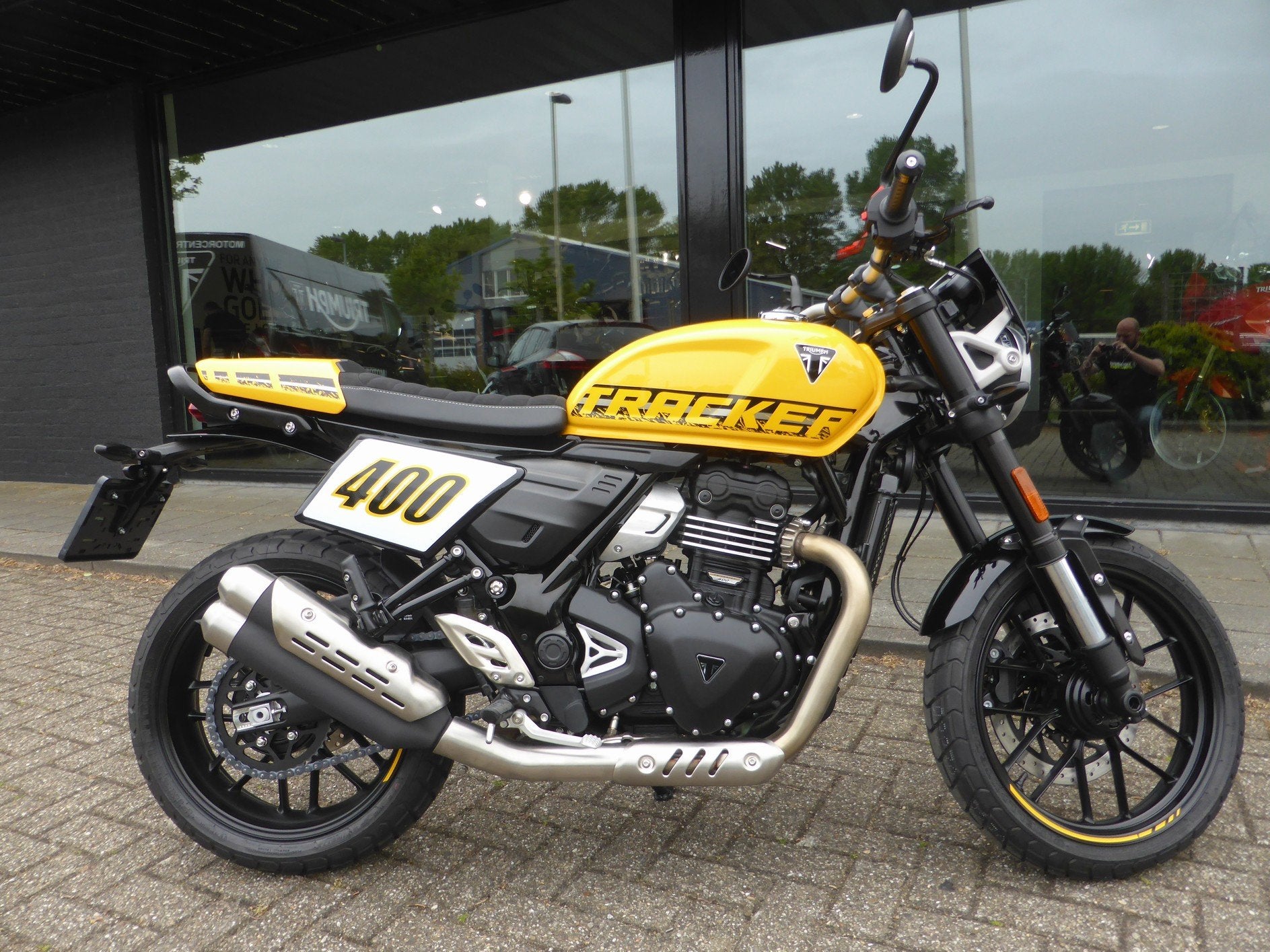Triumph Tracker 400 De nieuwe Tracker 400 nu in onze Triumph, Motoren, Motoren | Triumph, Triumph Motocycles, Bedrijf, Triumph.Benelux@triumph.co.uk