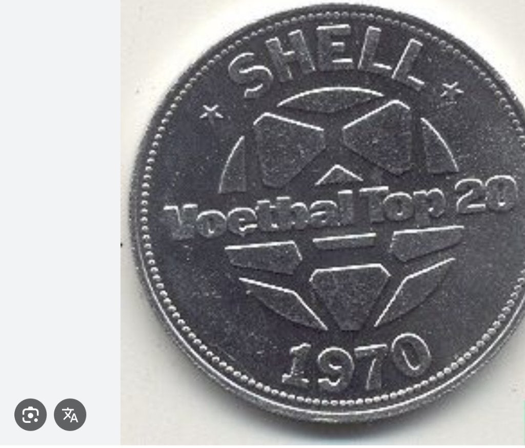 GEZOCHT:  Gerry Muhren van Shell Voetbal Top 20 uit 1970., Ophalen, Overige materialen, Nederland