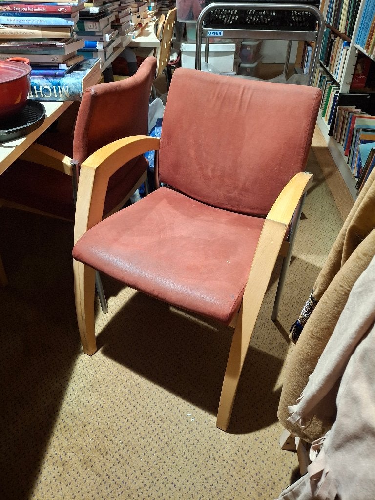 stoel, Huis en Inrichting, Stoelen, Ophalen, Gebruikt, Stof, Vijf, Zes of meer stoelen