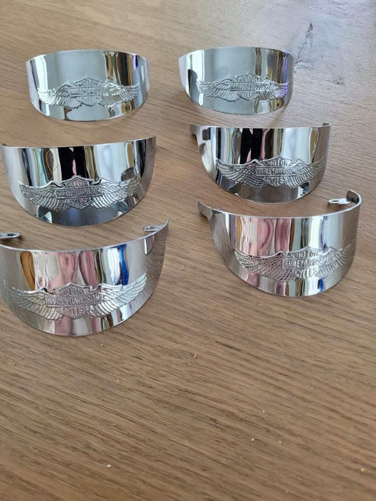 6 stuks visors Harley Davidson, Ophalen of Verzenden