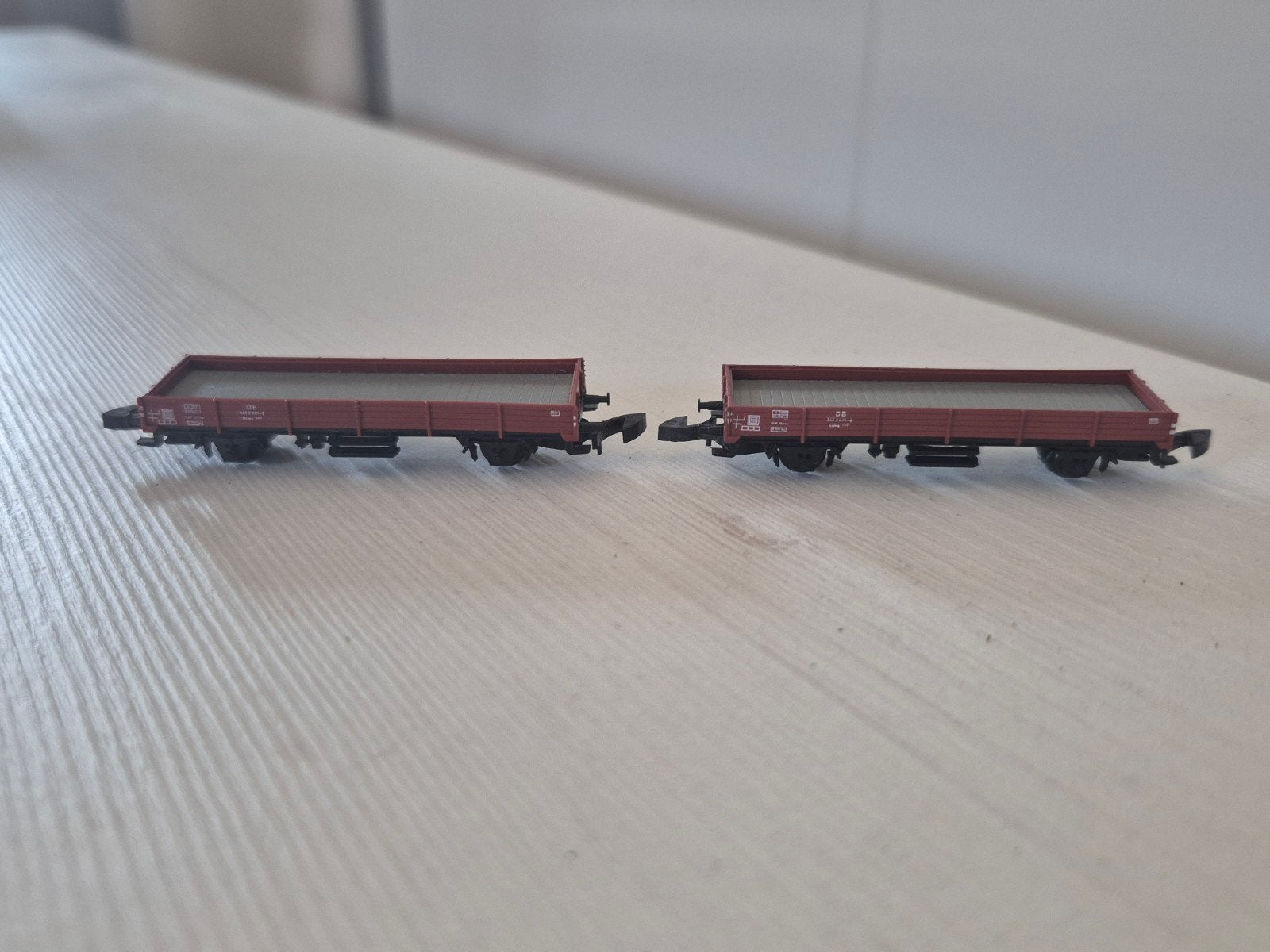 3 Nette Märklin miniclub openbakwagons 8610/8622 Z-spoor, Wisselstroom, Gebruikt, Wagon, Ophalen of Verzenden