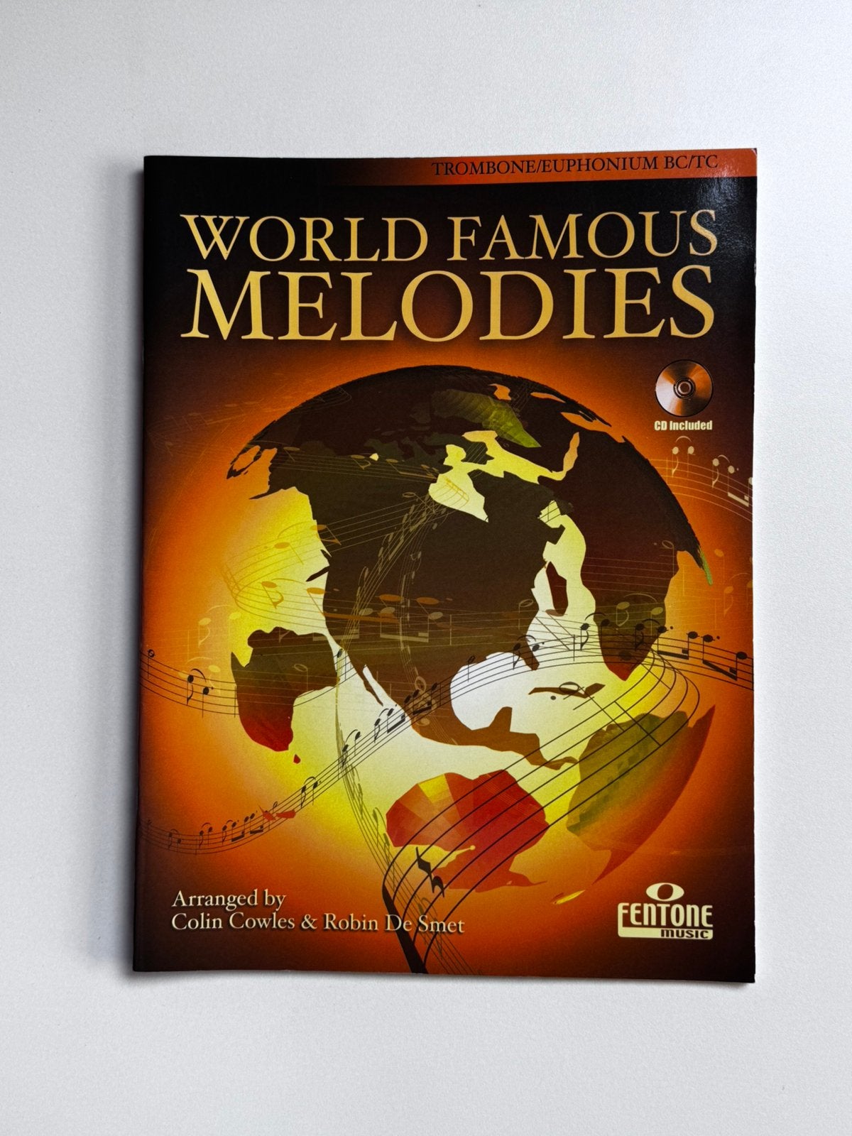 World famous melodies. Trombone/ Euphonium, Alle leeftijden, Ophalen of Verzenden, Zo goed als nieuw