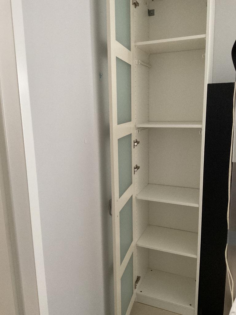 Ikea kast met frosted glas in deur, Ophalen, 50 tot 100 cm, 25 tot 50 cm, Gebruikt