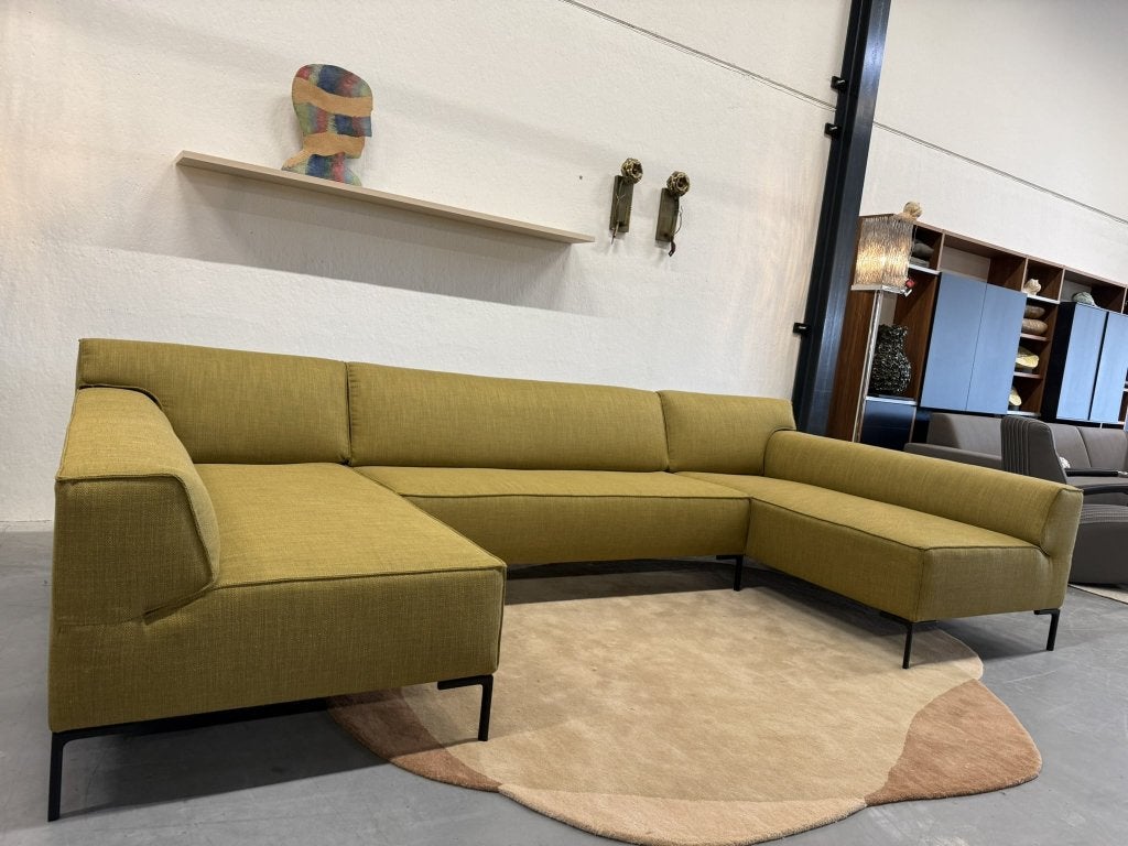 Nieuw Design on stock Bloq Hoekbank Senna Laurel U Bank 354, Huis en Inrichting, 125 tot 150 cm, Overige maten, Hoekbank, Ophalen of Verzenden