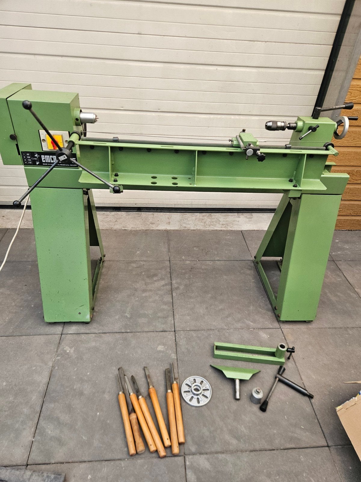 emco db5 db-5 hout draaibank houtdraaibank met kopieer, Ophalen, Gebruikt, Houtdraaibank, 500 tot 1000 mm