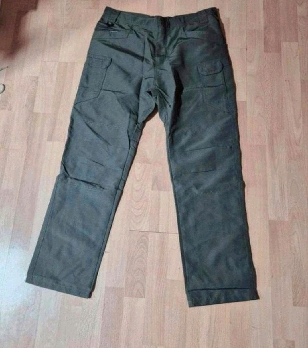 Nieuwe groen/grijze heren pantalon. Maat XL., Ophalen of Verzenden, Nieuw, Maat 56/58 (XL), Groen
