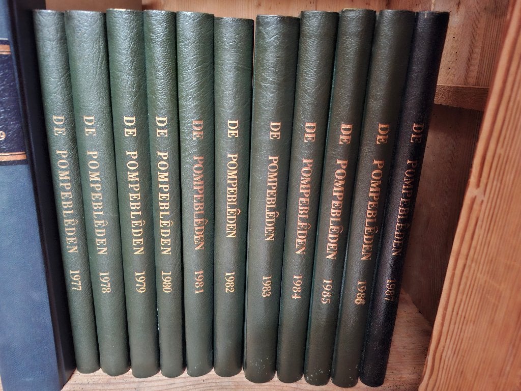 De Pompeblêden 1977-1987 Ingebonden, Ophalen, Gelezen, Wetenschap en Natuur