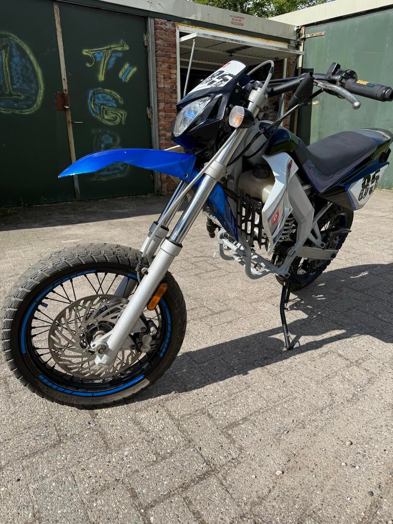 Derbi DRD Racing 85 Editie Rollend Frame met Kenteken, Fietsen en Brommers, Brommers | Derbi, 6 versnellingen, Gebruikt, Derbi