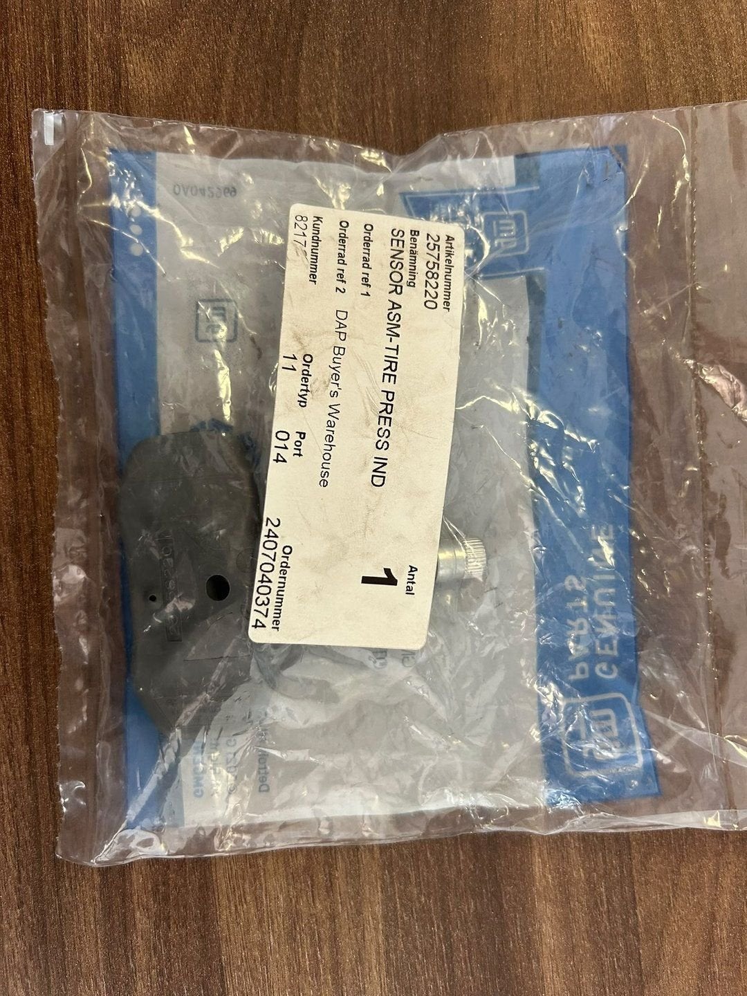 GM ASM bandenspanning sensor - 25758220, -, -, Nieuw, Ophalen of Verzenden