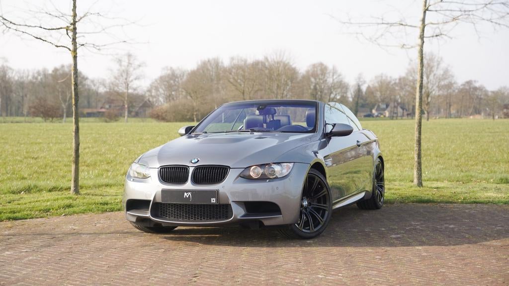 BMW 3-Serie 4.0 M3 Cabrio AUT 2008 Grijs, Auto's, Automaat, Achterwielaandrijving, Cabriolet, 4 stoelen