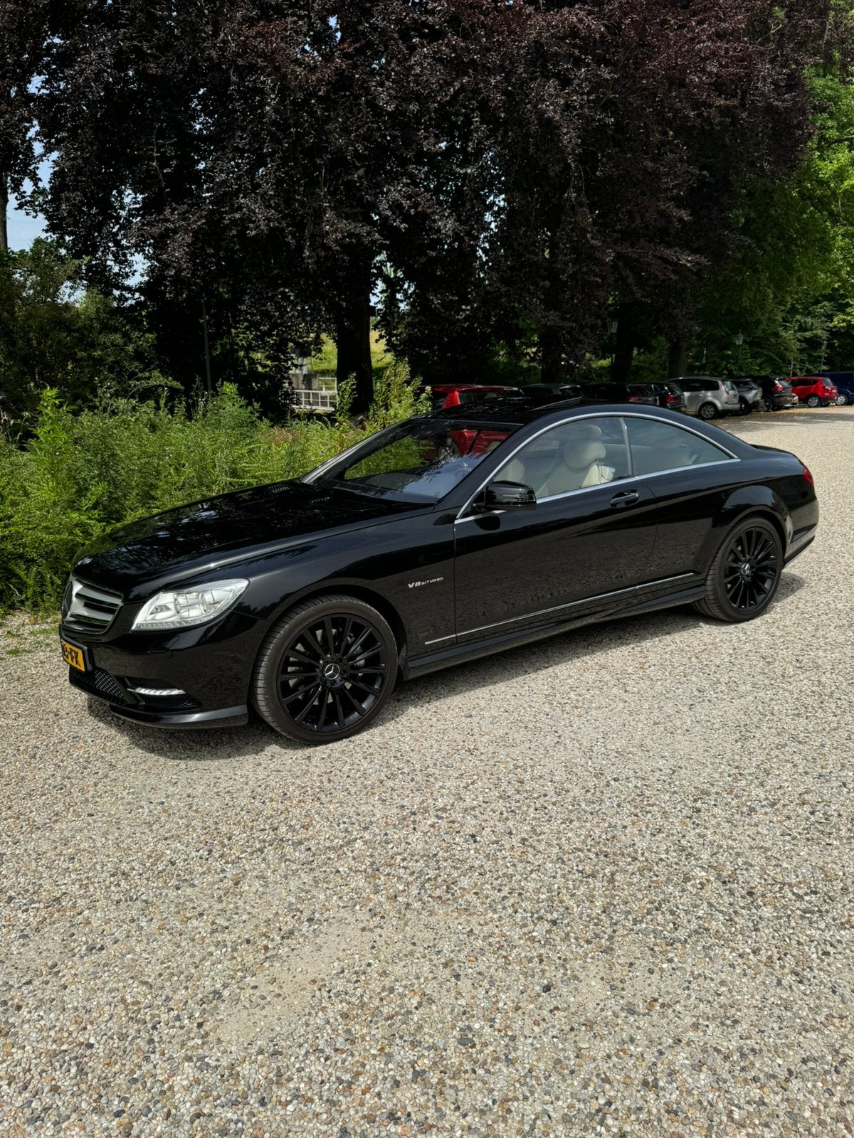 Mercedes-Benz CL 500 435pk Blueefficiency Aut 2012 Zwart, Auto's, Mercedes-Benz, CL, 4 stoelen, Zwart, 129 €/maand