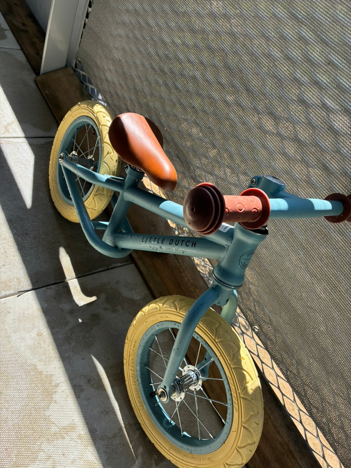 Little Dutch loopfiets – blauw, Ophalen, Zo goed als nieuw, Minder dan 16 inch