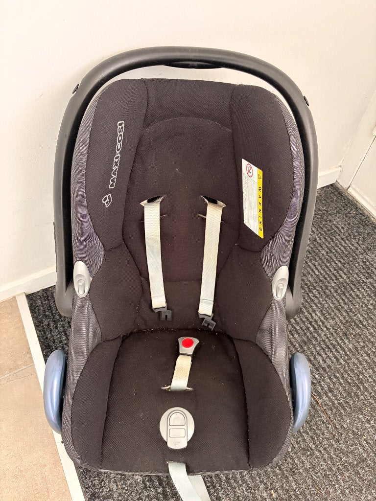 Maxi-Cosi CabrioFix autostoeltje + adapters + verkleiner, Ophalen, 0 t/m 13 kg, Maxi-Cosi, Gebruikt
