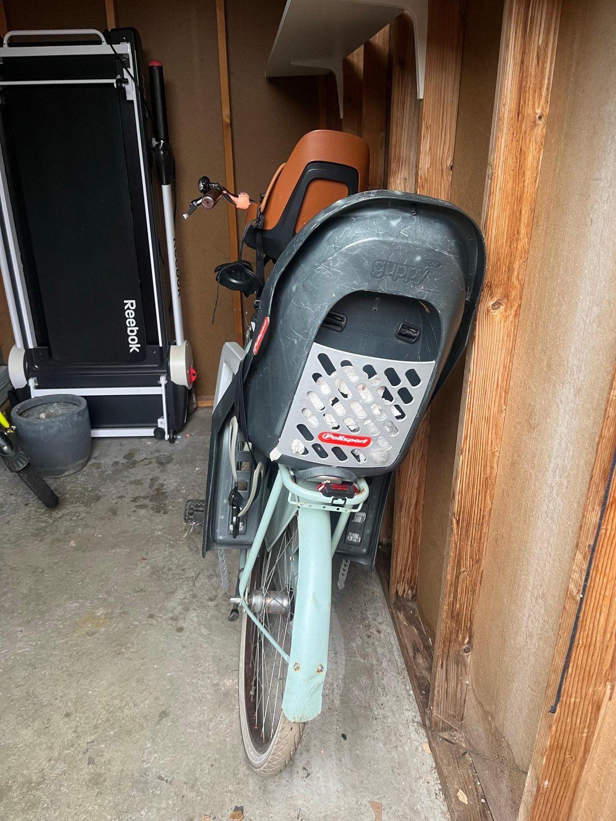 Stadsfiets met kinderzitje voor, Velgrem, Versnellingen, Ophalen, Overige merken