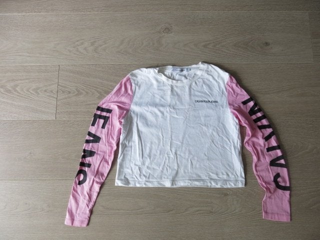 Calvin Klein shirt maat XS, Ophalen of Verzenden, Lange mouw, Roze, Calvin Klein Jeans