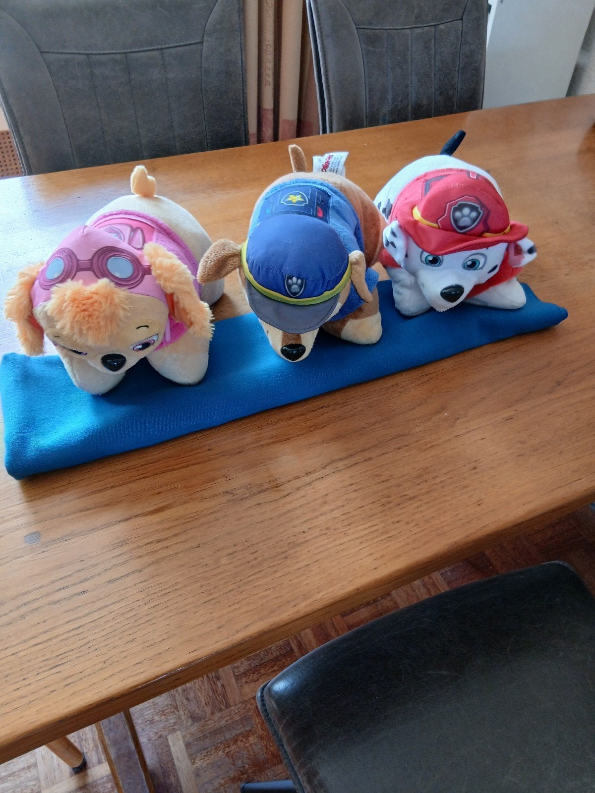 Paw Patrol Knuffels: Skye, Chase en Marshall, Kinderen en Baby's, Speelgoed | Knuffels en Pluche, Zo goed als nieuw, Middelgroot (20 tot 80 cm)