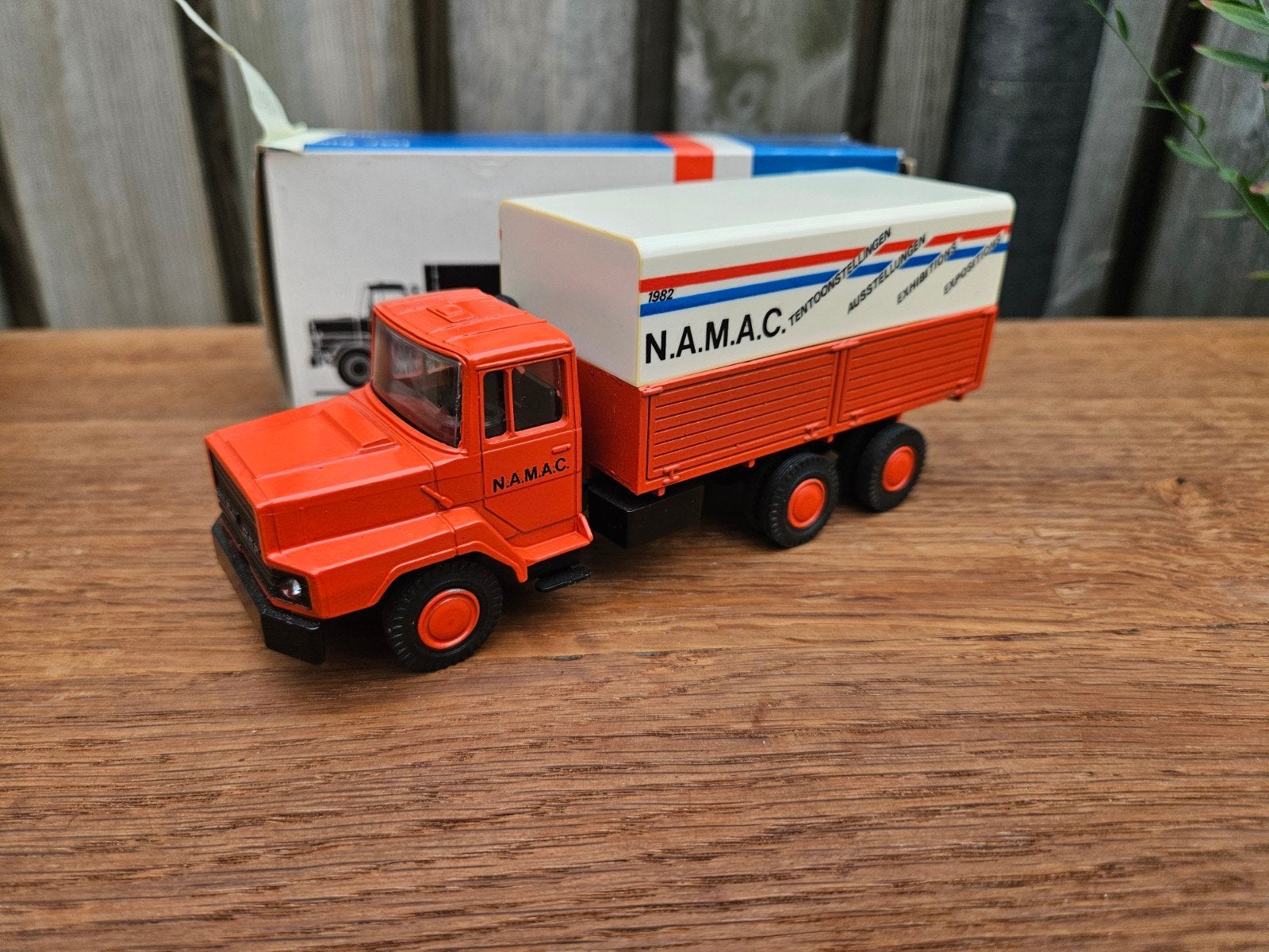 Lioncar Daf N2800 NAMAC 1982 - Nieuw in doos, Ophalen of Verzenden, Nieuw, Bus of Vrachtwagen, Lion Toys