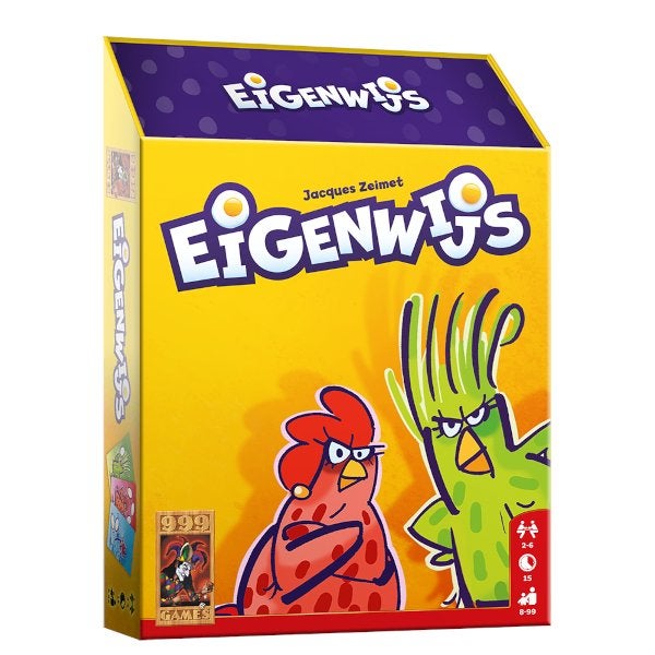 Eigenwijs Kaartspel 999 Games Nieuw, 999 Games, Nieuw, Ophalen of Verzenden, Vijf spelers of meer