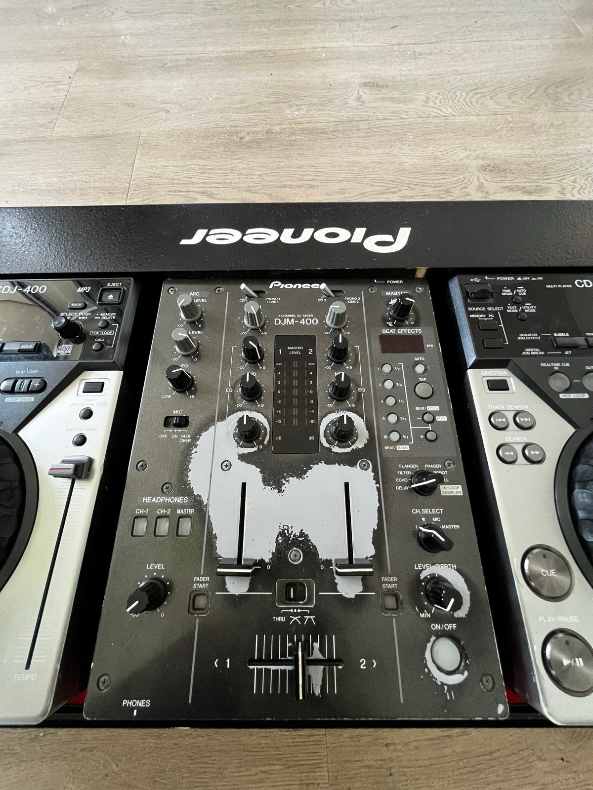 ≥ Pioneer DJ-set: CDJ-400 spelers en DJM-400 mixer (m2414039933