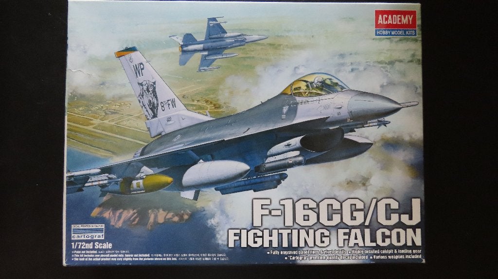 F-16CG/CJ Fighting Falcon Academy 1/72, Overige merken, 1:72 tot 1:144, Nieuw, Ophalen of Verzenden