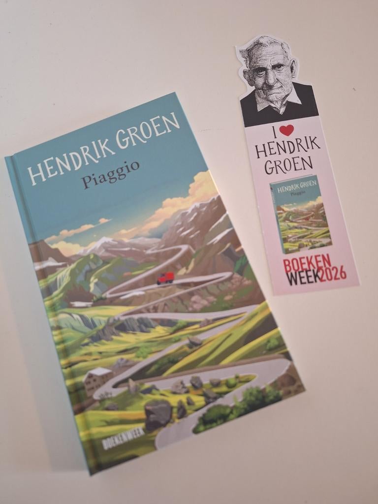 Hendrik Groen - Piaggio (Boekenweek 2026) + Boekenlegger, Ophalen of Verzenden, Zo goed als nieuw, Hendrik Groen, Nederland