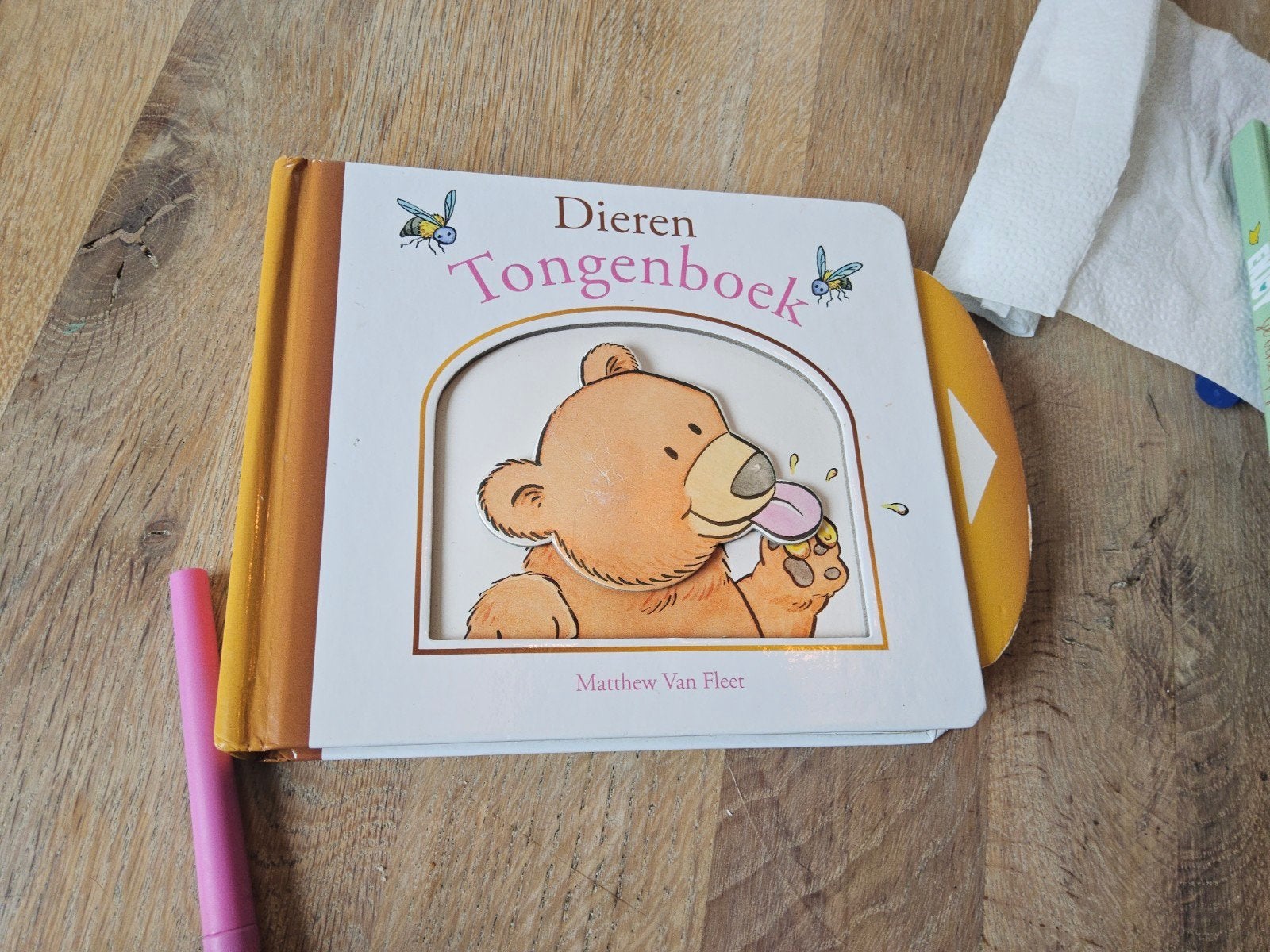Matthew van Fleet - Dieren tongenboek, Fictie algemeen, Ophalen of Verzenden, Zo goed als nieuw, Matthew van Fleet