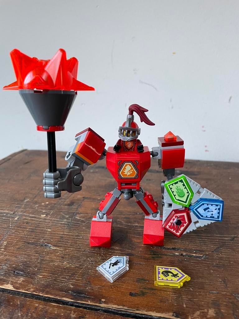Lego Nexo knights strijdharnas Macy 70363, Ophalen of Verzenden, Zo goed als nieuw