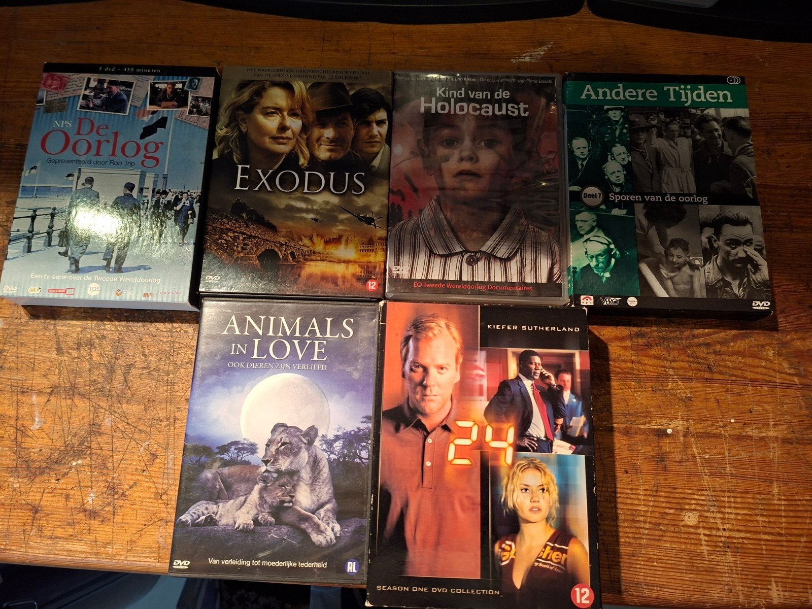 Diverse DVD Collectie: Oorlog, Documentaires & Actie, Gebruikt, Oorlog of Misdaad, Nederlands, Ophalen of Verzenden