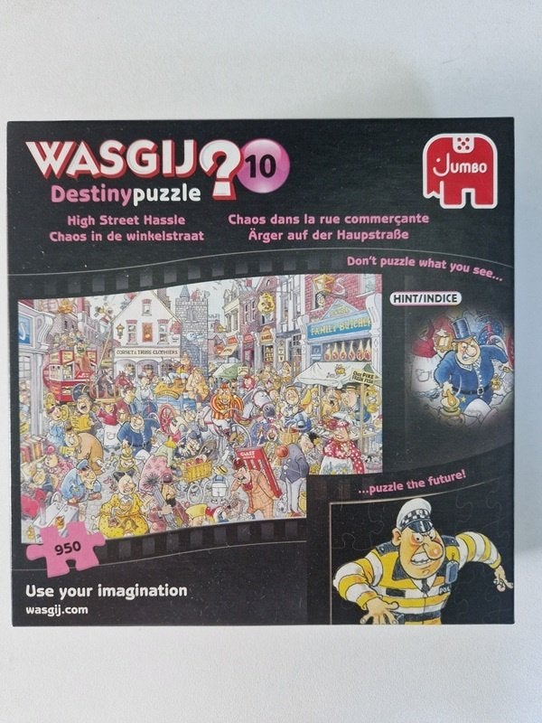 Diverse Wasgij puzzels, Ophalen, 500 t/m 1500 stukjes, Zo goed als nieuw, Legpuzzel