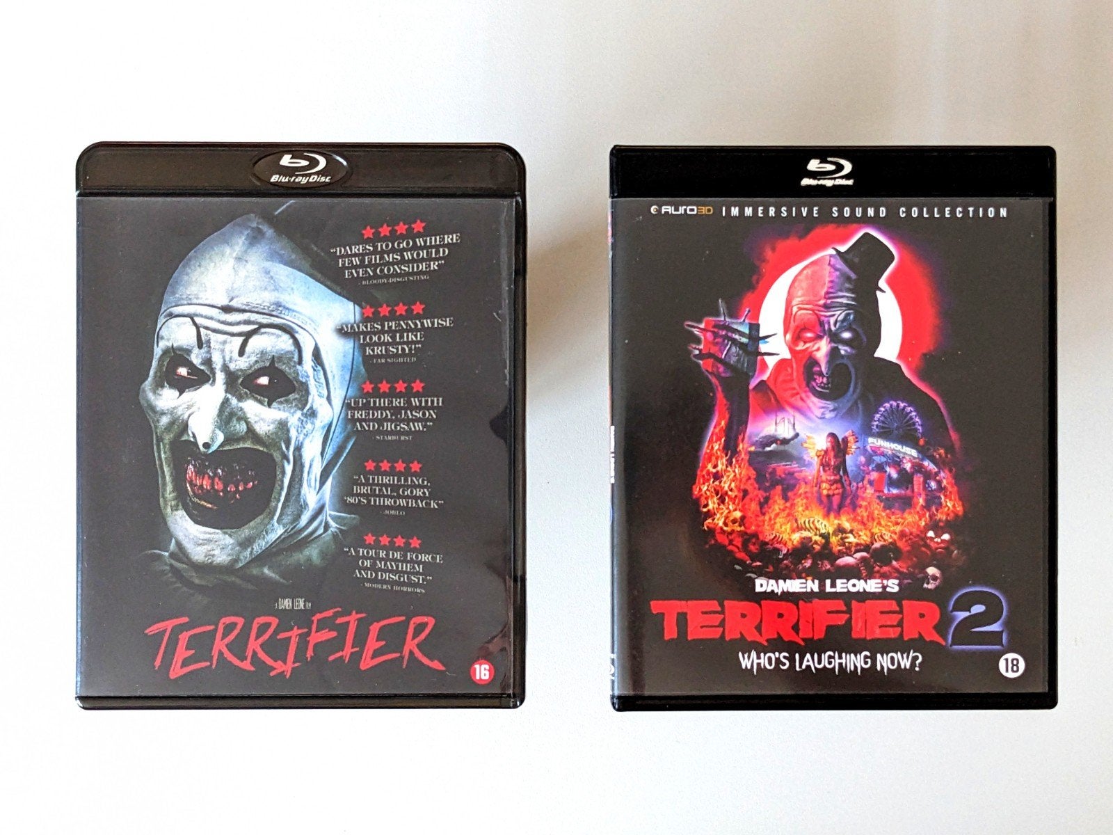 Terrifier & Terrifier 2 | 2018, 2023 | Damien Leone, Verzenden, Nederlands, Film, Blu-ray