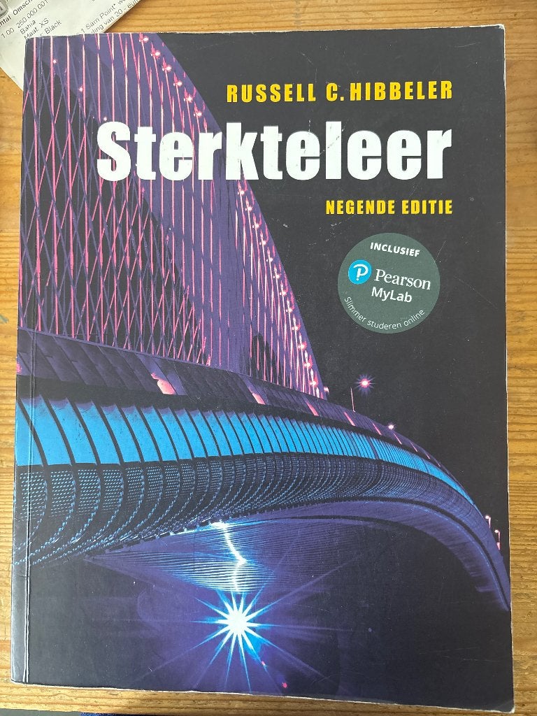 Sterkteleer Russel c. Hibbeler, Boeken, Ophalen of Verzenden, Beta, Zo goed als nieuw, HBO