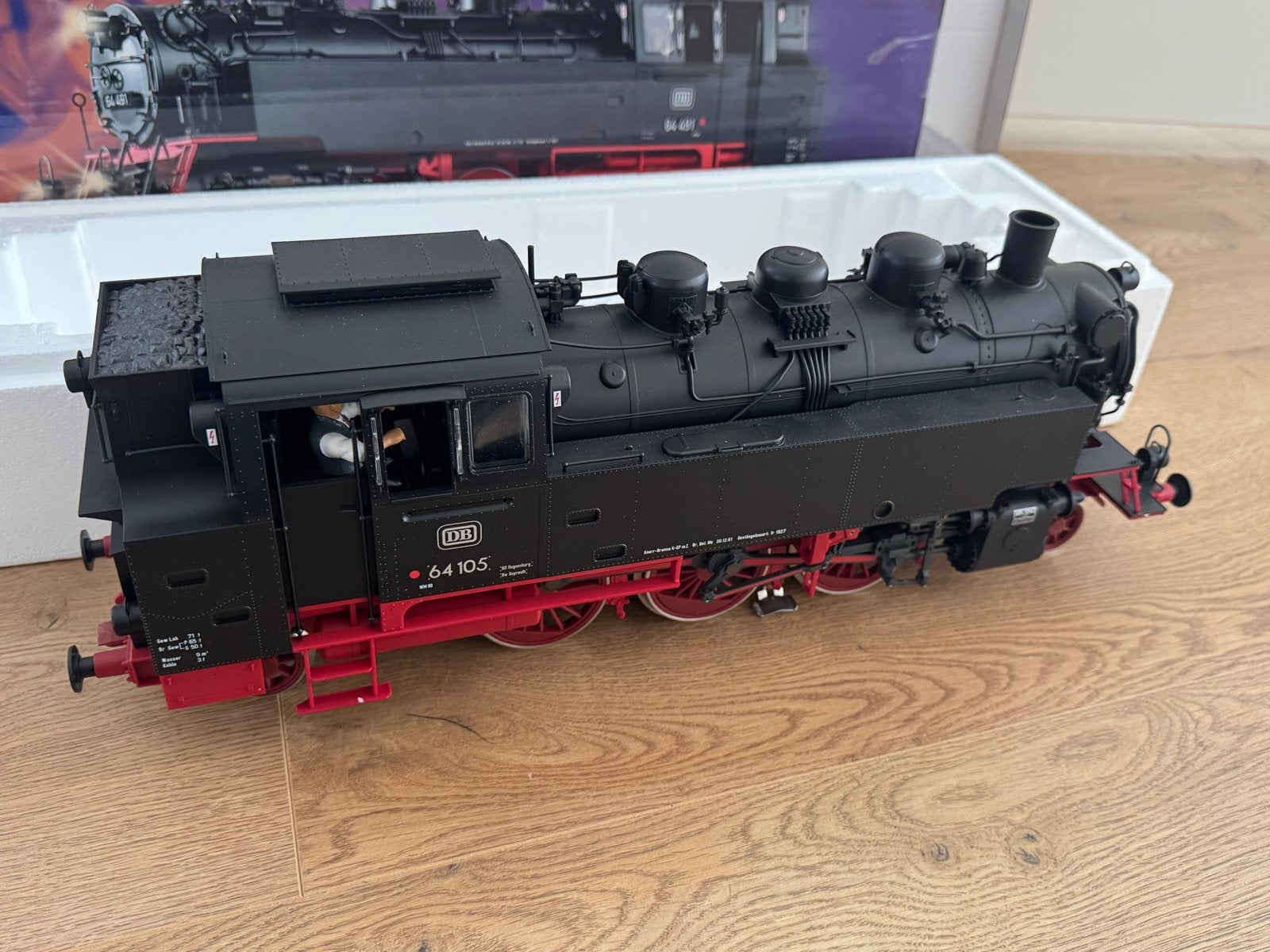 Piko BR 64 Stoomlocomotief DB Ep. III - Model #37210, Ophalen of Verzenden, Zo goed als nieuw, Analoog, Gelijkstroom