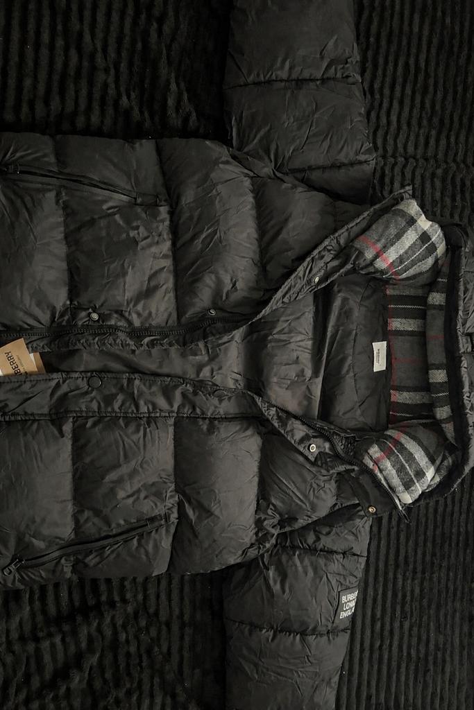 Burberry jas in het zwart maat L, Kleding | Heren, Ophalen of Verzenden, Nieuw, Maat 52/54 (L), Zwart