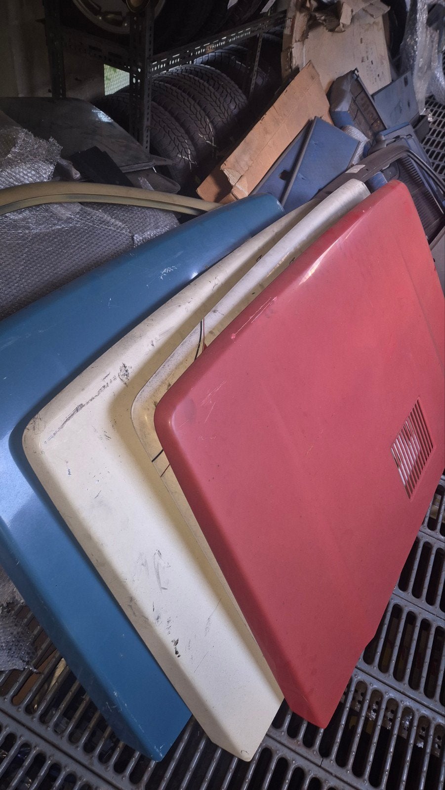 Diverse motorkappen voor Fiat Panda 141, Ophalen of Verzenden, Gebruikt, Fiat, Motorkap